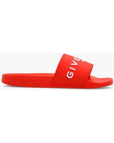 givenchy shorts red|men Givenchy slides.